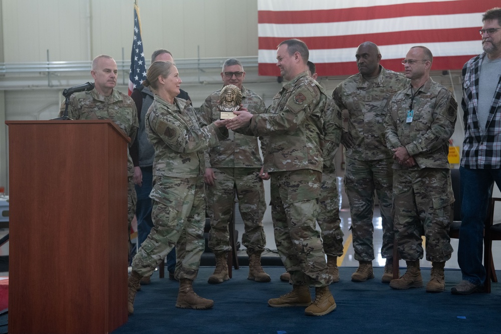 Senior Master Sgt. Southworth promotes to Chief Master Sgt.