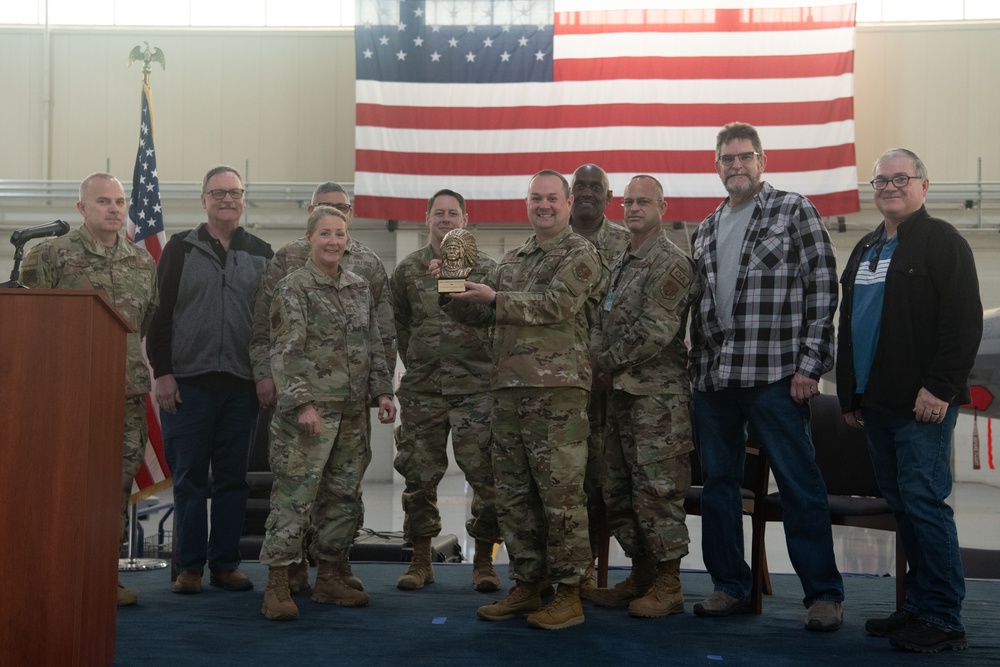 Senior Master Sgt. Southworth promotes to Chief Master Sgt.