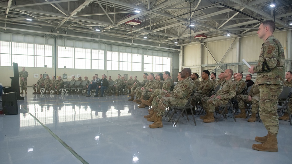 Senior Master Sgt. Southworth promotes to Chief Master Sgt.