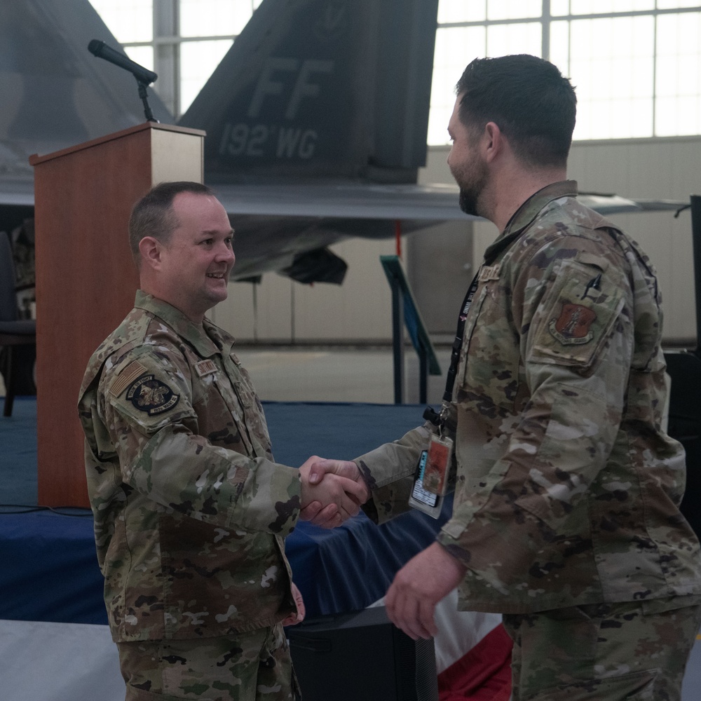 Senior Master Sgt. Southworth promotes to Chief Master Sgt.