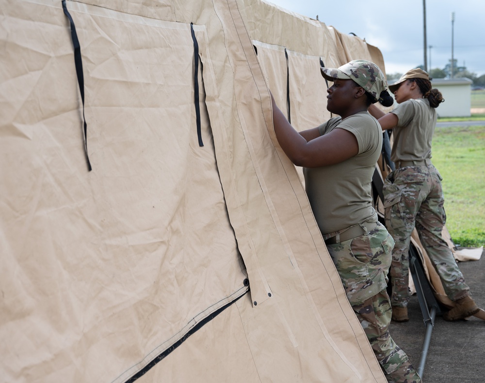 919th Special Operations Force Support Squadron participate in Hennessey Team Competition
