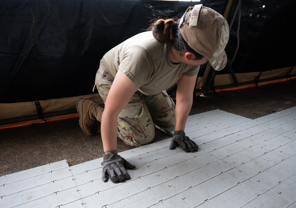 919th Special Operations Force Support Squadron participate in Hennessey Team Competition