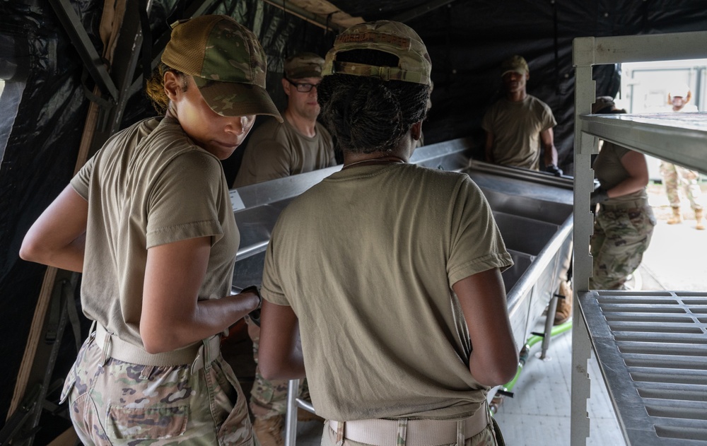 919th Special Operations Force Support Squadron participate in Hennessey Team Competition