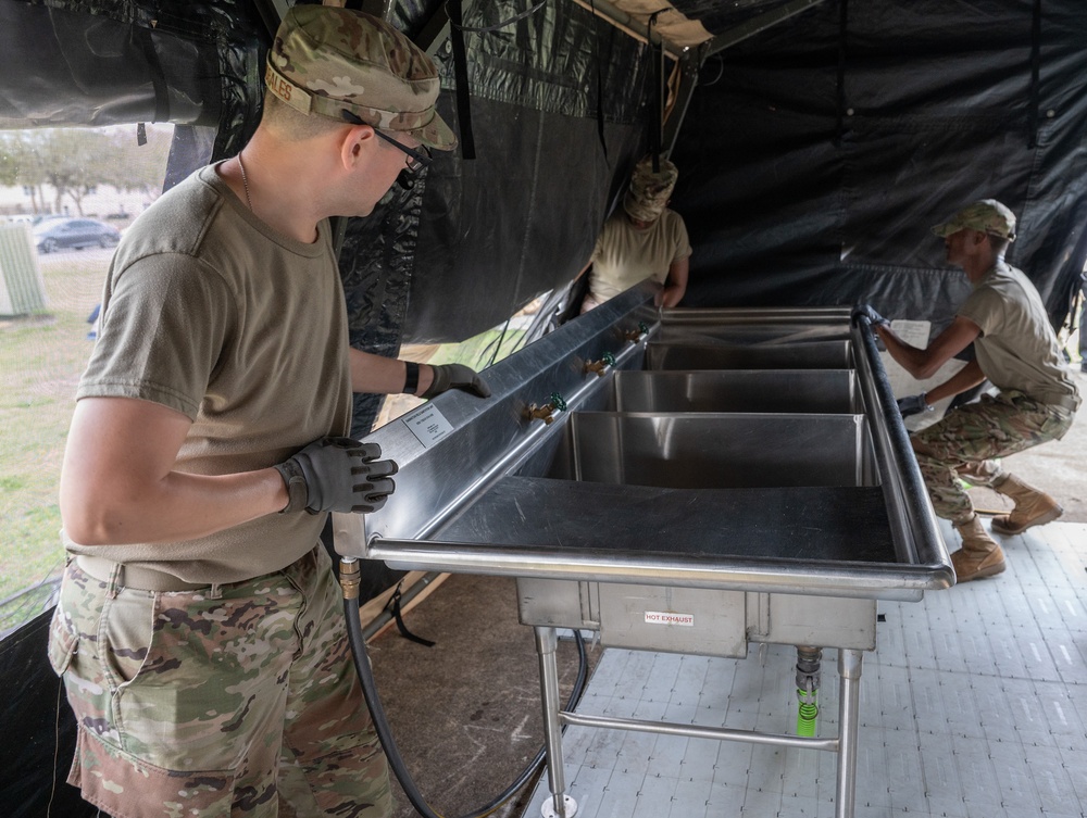 919th Special Operations Force Support Squadron participate in Hennessey Team Competition