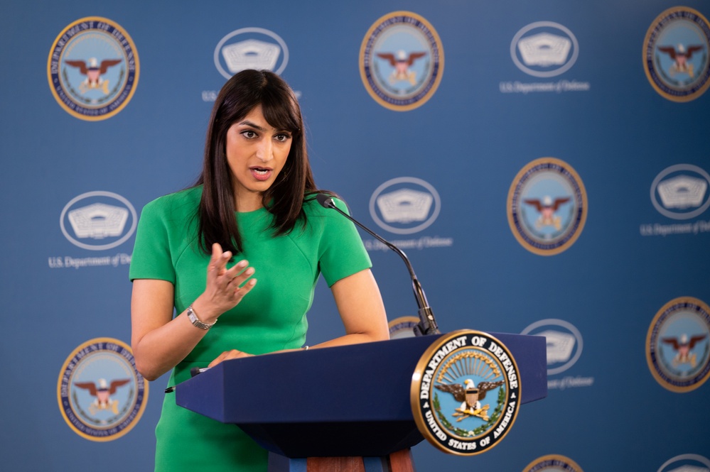 DVIDS - Images - Pentagon Press Briefing [Image 1 of 8]