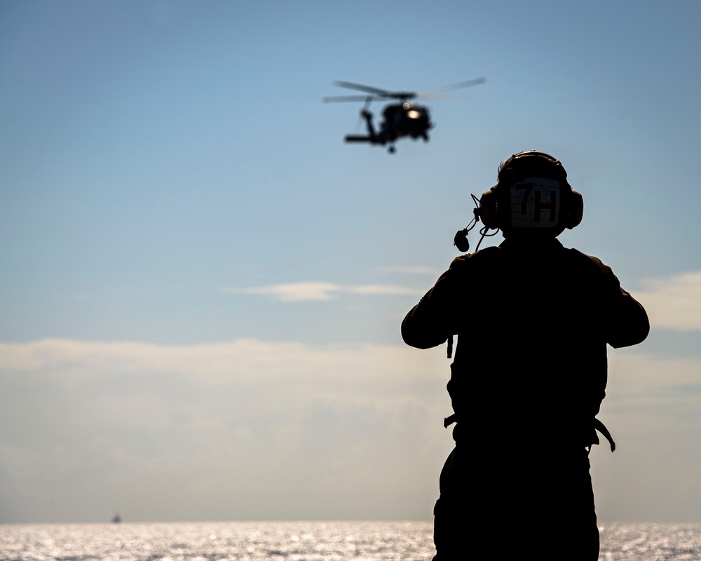 Nimitz Conducts Flight Ops