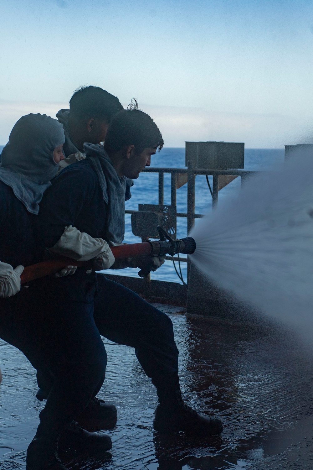 Sailors Participate in Damage Control Rodeo