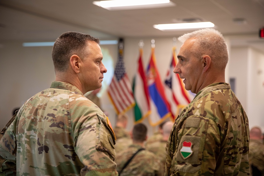 Hungarian Defense Forces participate in Ohio’s Region IV Best Warrior Competition