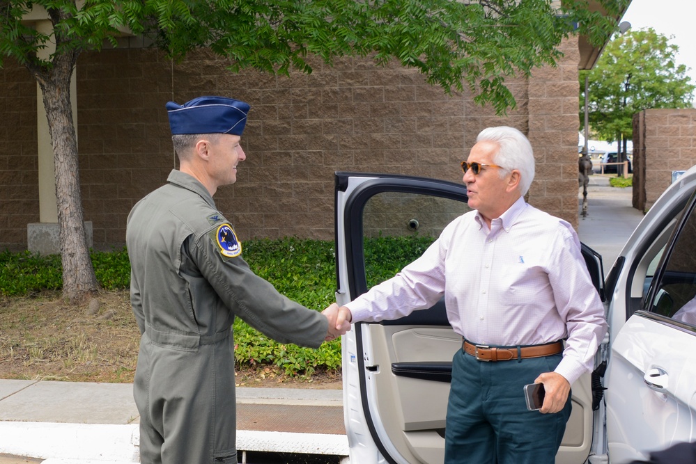 Congressman Jim Costa briefed about status of F-15EX