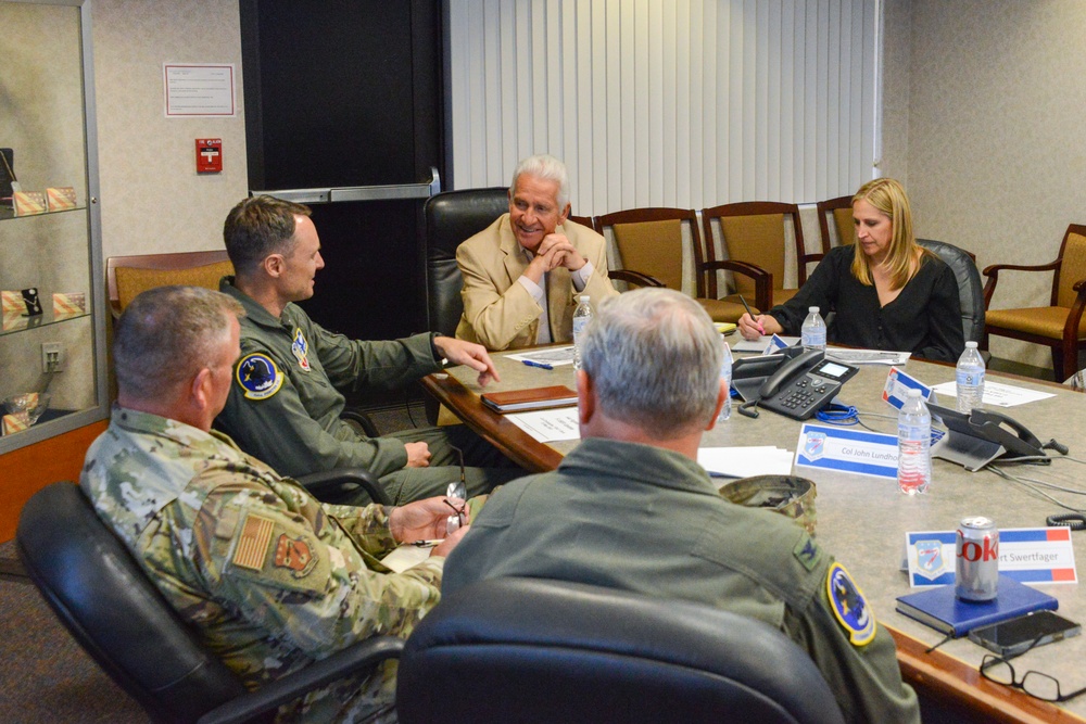 Congressman Jim Costa briefed about status of F-15EX