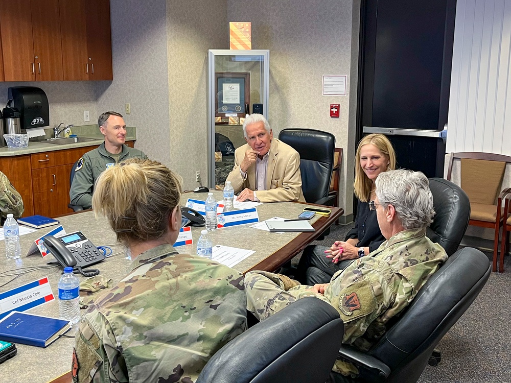 Congressman Jim Costa briefed about status of F-15EX