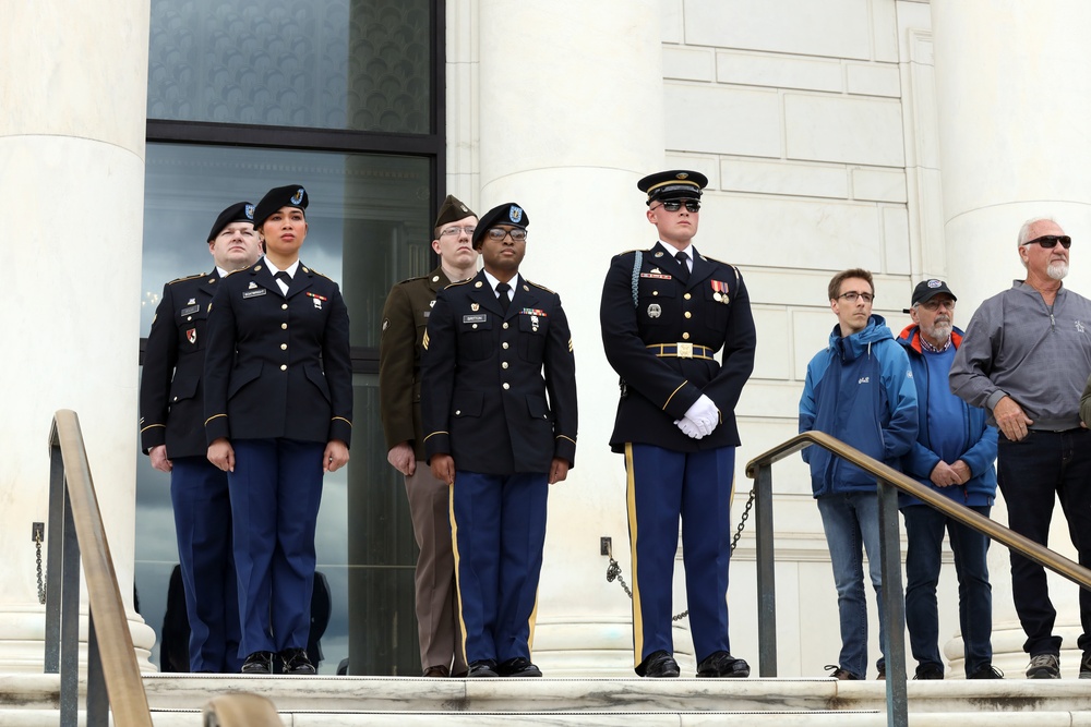 ARNG TFE Wreath Laying Ceremony at ANC 4