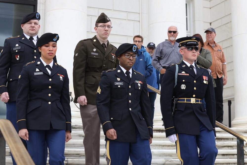 ARNG TFE Wreath Laying Ceremony at ANC 6