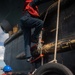 Tripoli Sailors Paint Anchor and Chain During Ongoing SRA