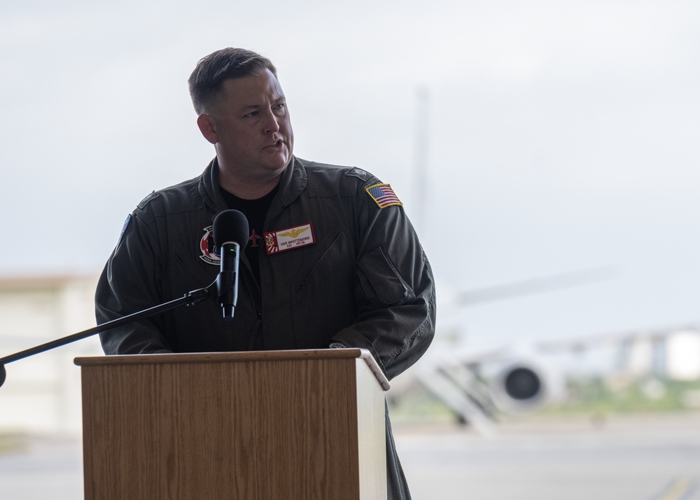 WAR EAGLES VP-16 Change of Command Ceremony