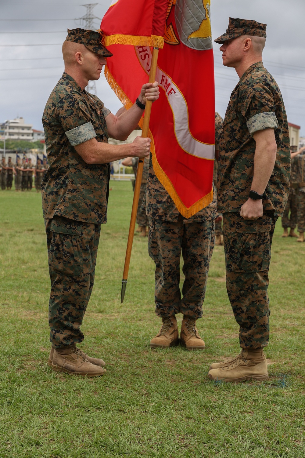 MWHS-1 Change of Command