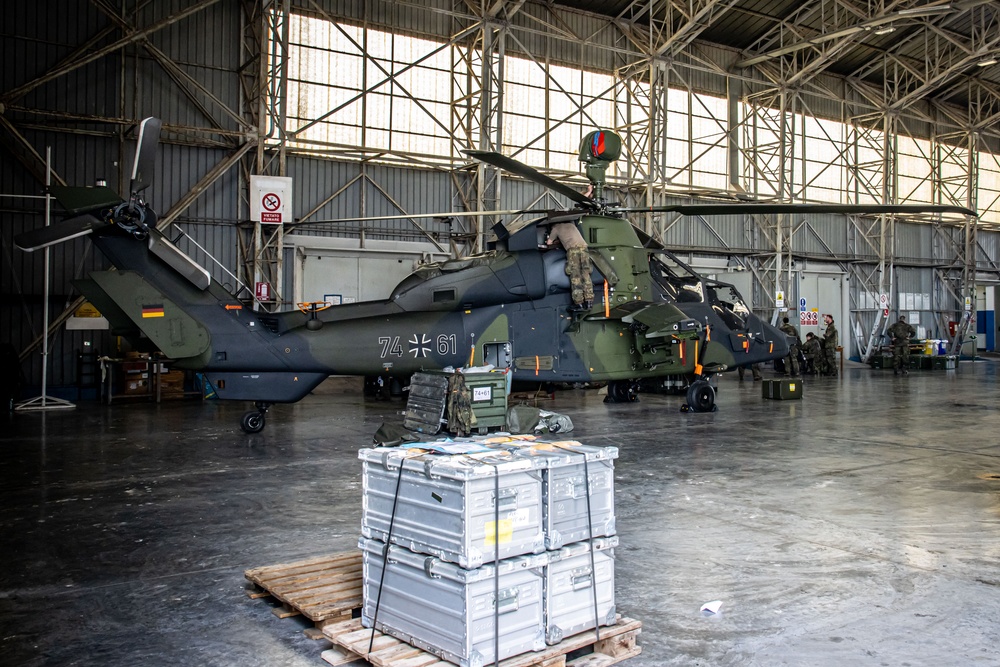 Noble Jump 23: Tiger Attack Helicopter Assembly