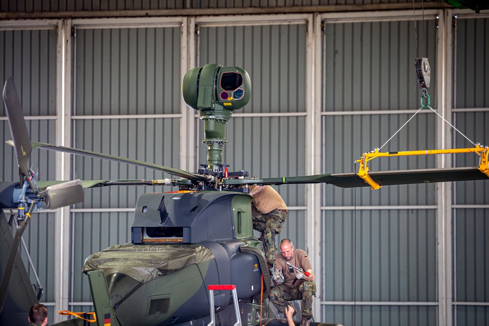 Noble Jump 23: Tiger Attack Helicopter Assembly