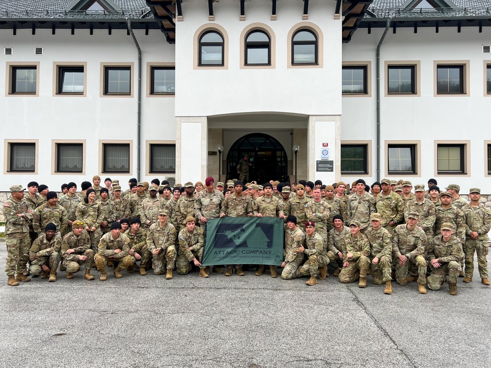 Sky Soldiers attend NATO Mountain Warfare Center of Excellence