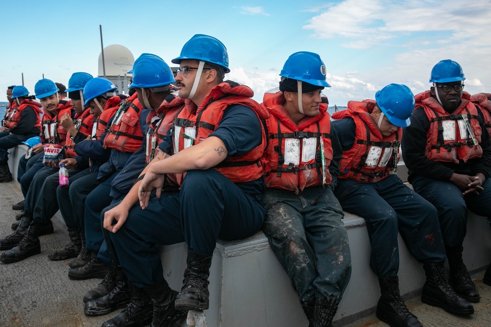 USS McFaul Departs Naval Station Norfolk to Begin Deployment