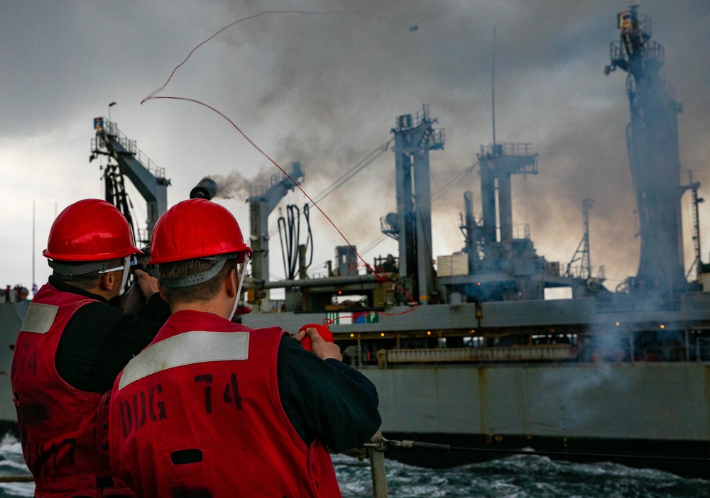 USS McFaul Departs Naval Station Norfolk to Begin Deployment