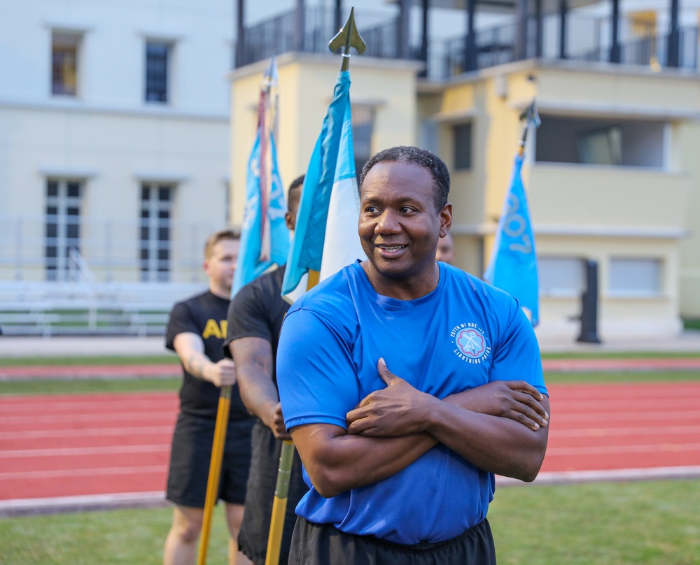 207 MIB(T) Holds Brigade PT