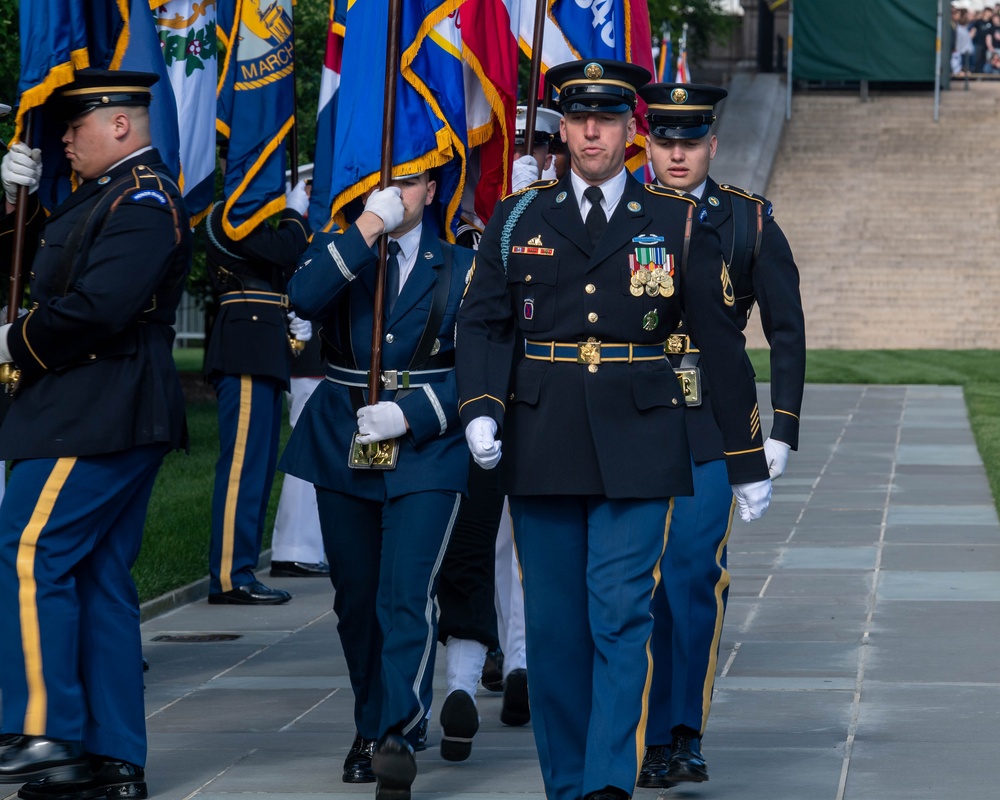 Wreath Ceremony in honor President of the Republic of South Korea