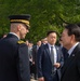 Wreath Ceremony in honor President of the Republic of South Korea