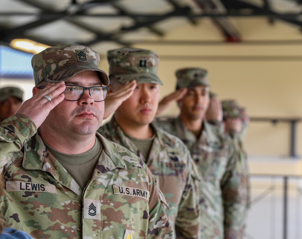 Alpha Company, 522d Military Intelligence Battalion Change of Responsibility Ceremony