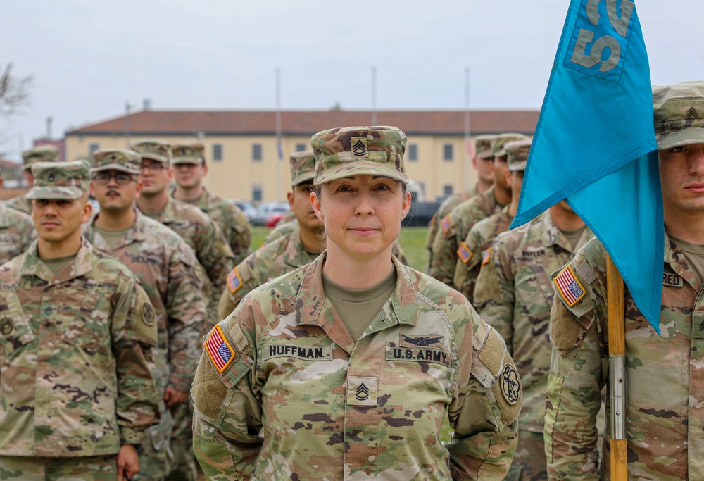 Alpha Company, 522d Military Intelligence Battalion Change of Responsibility Ceremony