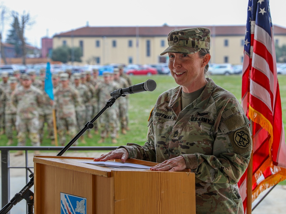 Alpha Company, 522d Military Intelligence Battalion Change of Responsibility Ceremony