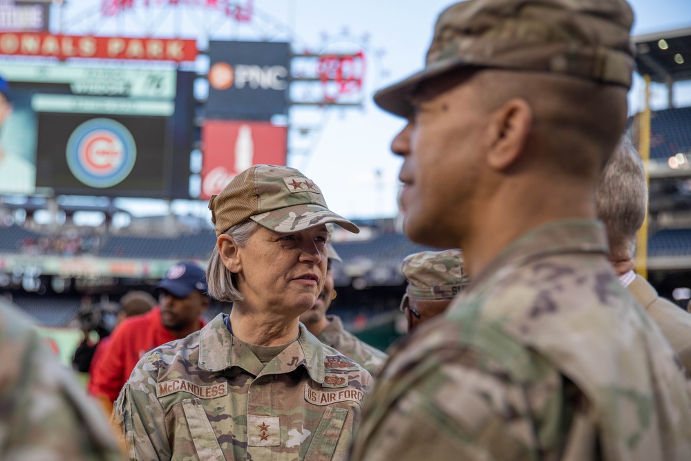 National Guard Day with the Washington Nationals