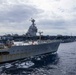 USS Normandy Conducts a Replenishment-at-Sea