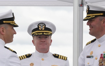 USS California (SSN 781) holds change of command ceremony