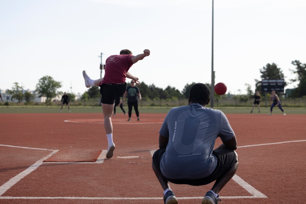 U.S. Marines and Sailors with 2nd Marine Logistics Group participate in Commander’s Cup