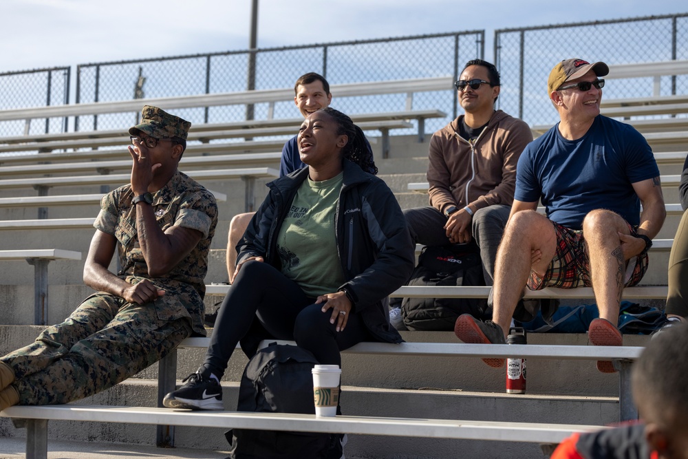 U.S. Marines and Sailors with 2nd Marine Logistics Group participate in Commander’s Cup