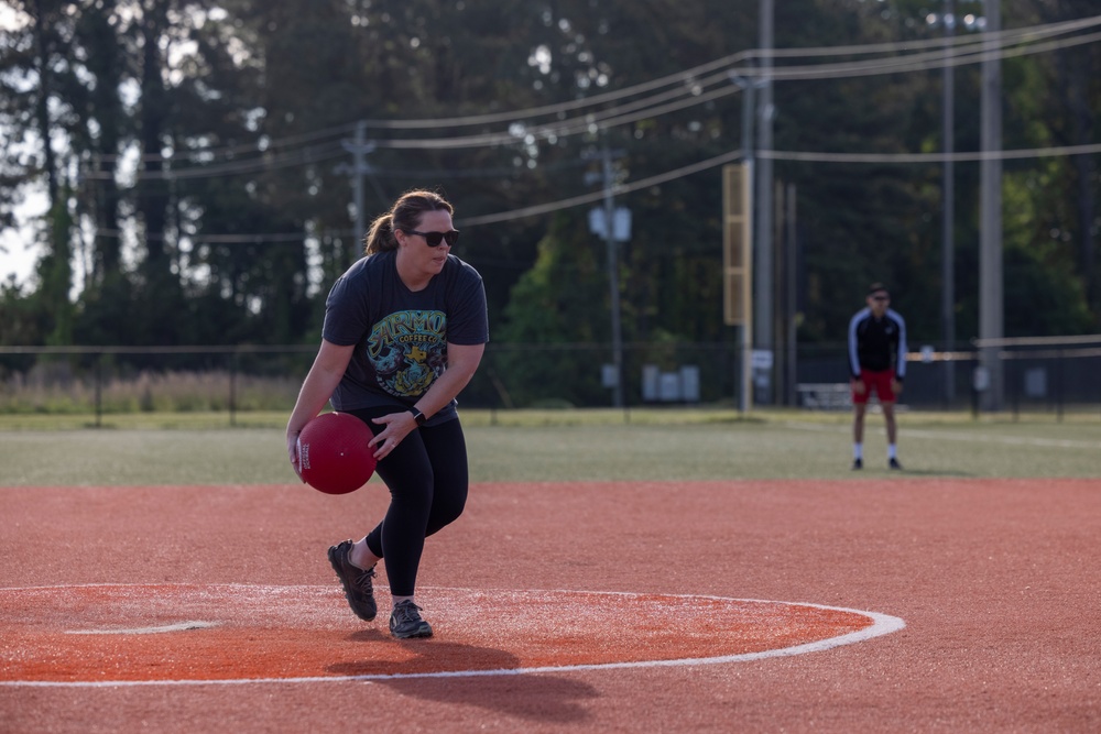 U.S. Marines and Sailors with 2nd Marine Logistics Group participate in Commander’s Cup