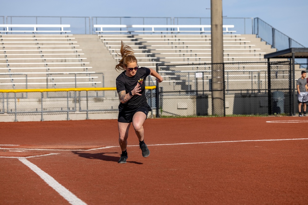 U.S. Marines and Sailors with 2nd Marine Logistics Group participate in Commander’s Cup