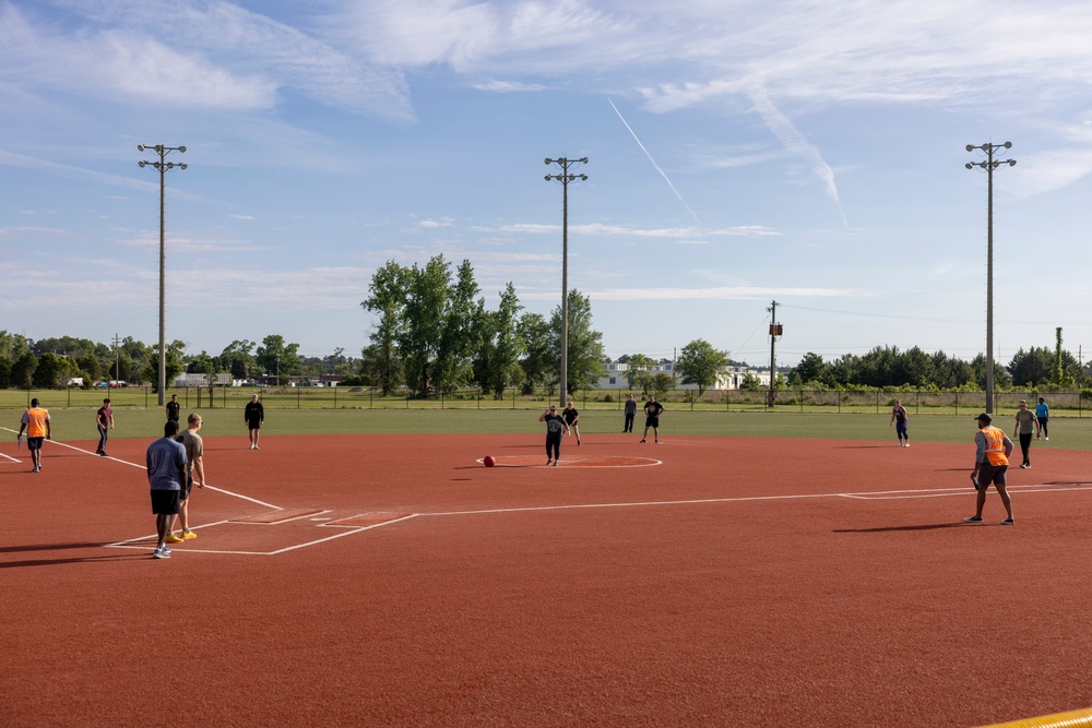 U.S. Marines and Sailors with 2nd Marine Logistics Group participate in Commander’s Cup