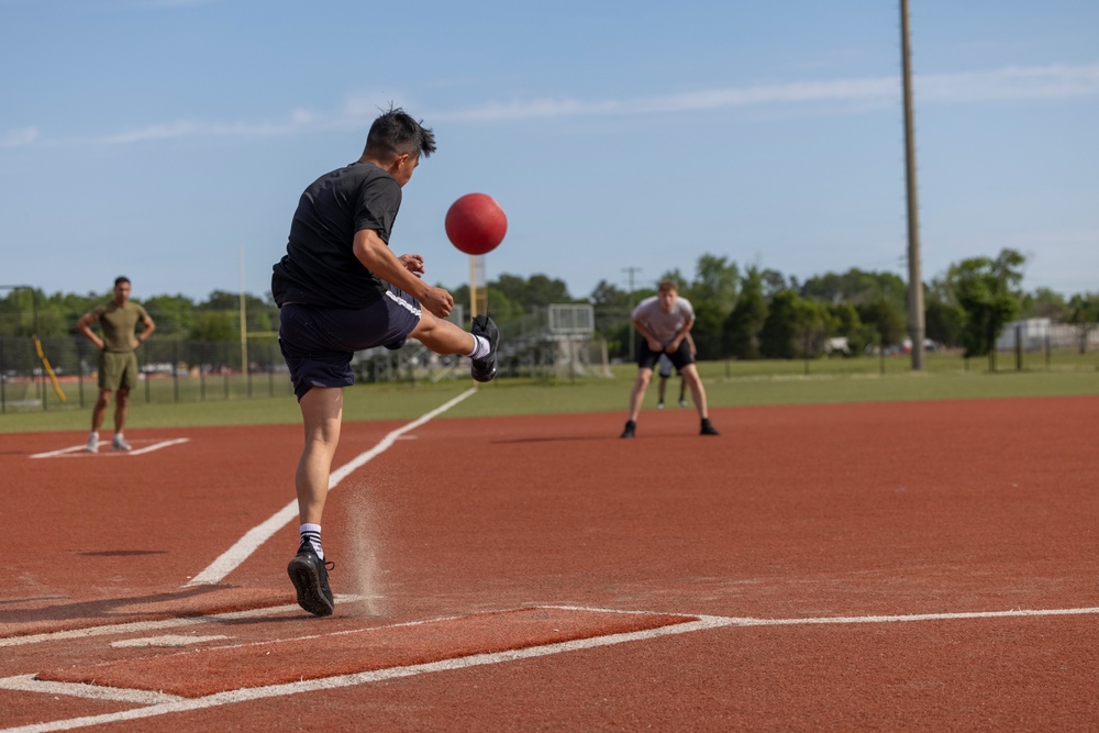 U.S. Marines and Sailors with 2nd Marine Logistics Group participate in Commander’s Cup