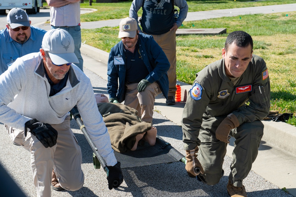 VHA Office of Emergency Management visits 375th AES