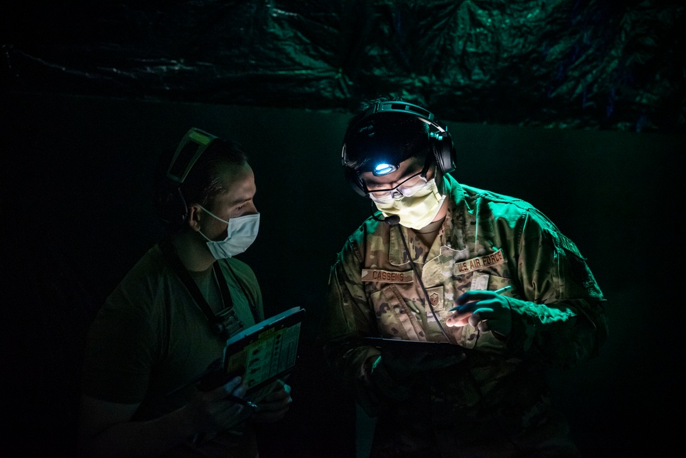AFRL trains Critical Care Air Transport Team students at their 711th Human Performance Wing.