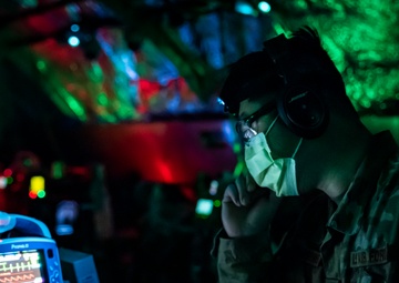 AFRL trains Critical Care Air Transport Team students at their 711th Human Performance Wing.