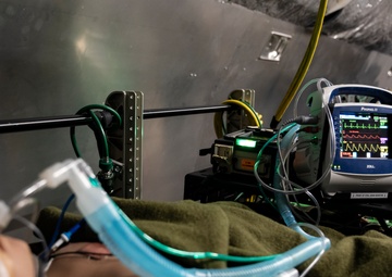 AFRL trains Critical Care Air Transport Team students at their 711th Human Performance Wing.