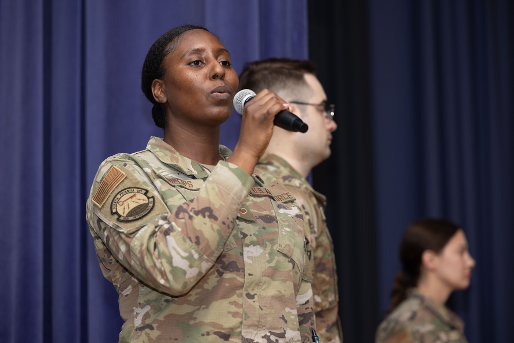 Senior Master Sgt. Faciane promotes to Chief Master Sgt.