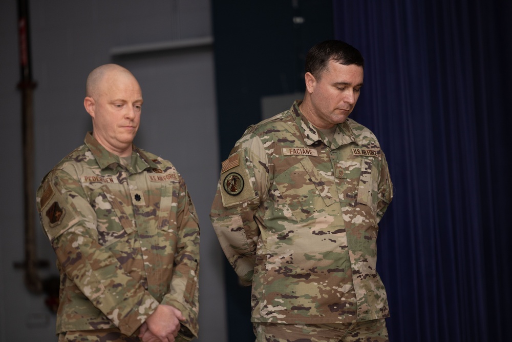 Senior Master Sgt. Faciane promotes to Chief Master Sgt.