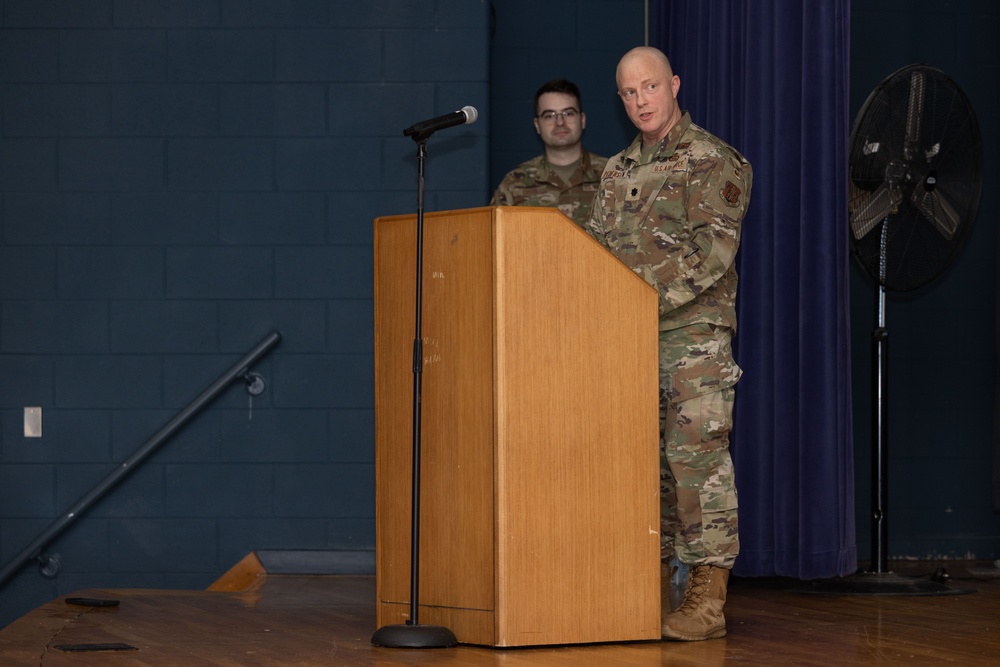 Senior Master Sgt. Faciane promotes to Chief Master Sgt.
