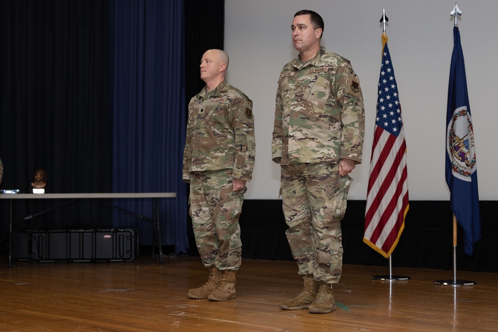 Senior Master Sgt. Faciane promotes to Chief Master Sgt.