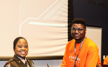 Brig. Gen. Birckhead Represents Maryland Governor at Morgan State Event