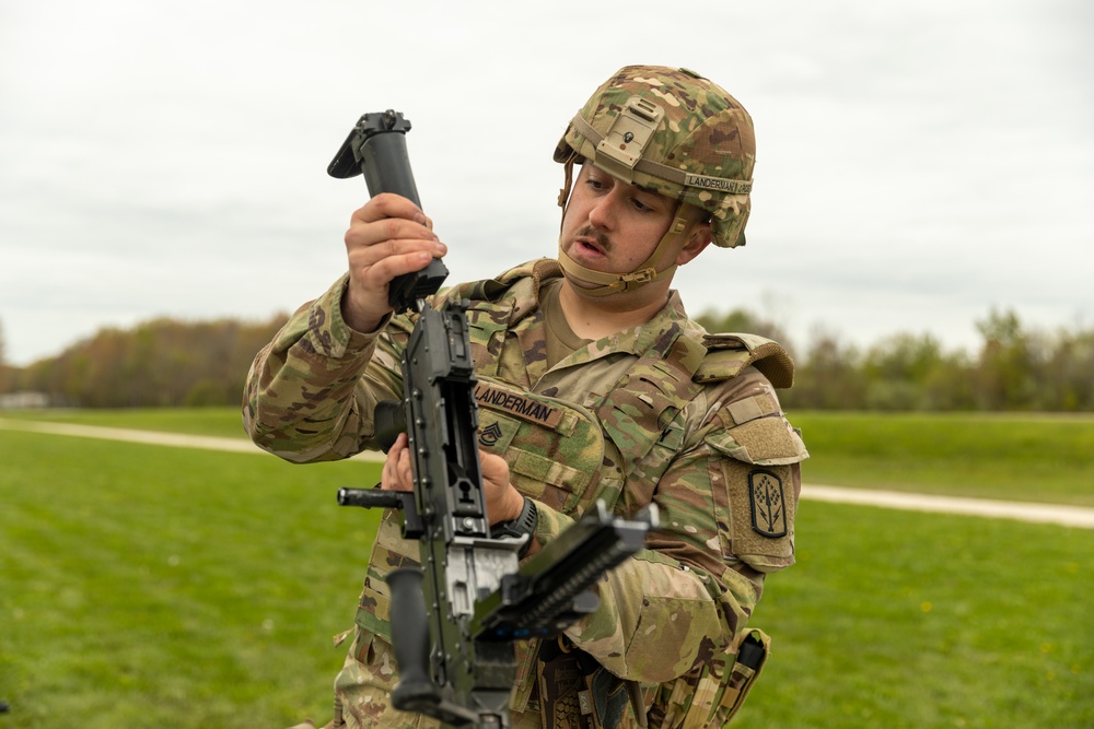 Ohio National Guard competes in the 2023 Region IV Best Warrior Competition